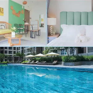 Apartment Blissful - Masteri Millennium - Free Infinity Pool, Ho Chi Minh City